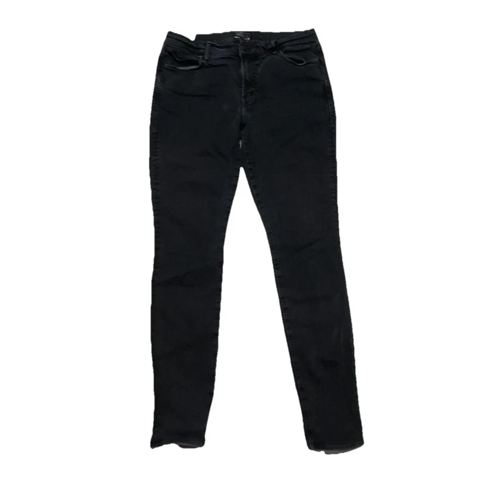 Mother Jeans‎ Women's 29 Black The Charmer Skinny Ankle Denim
